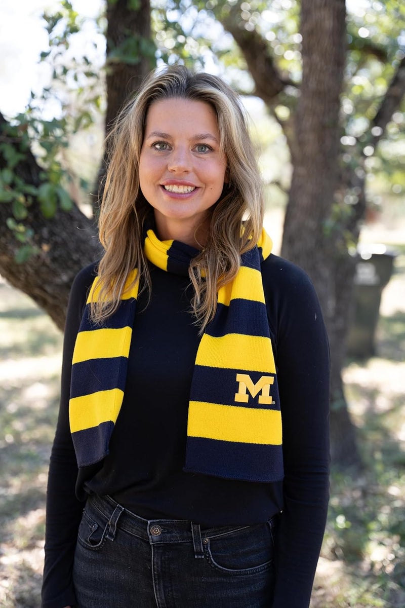 LogoFit Striped Winter Scarf for Women - Image 4